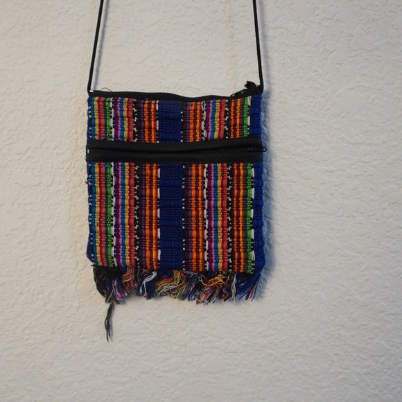 colorful knit bag - Picture 3 of 3
